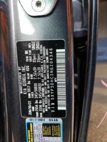 2022 KIA TELLURIDE SX 5XYP5DHC3NG204346