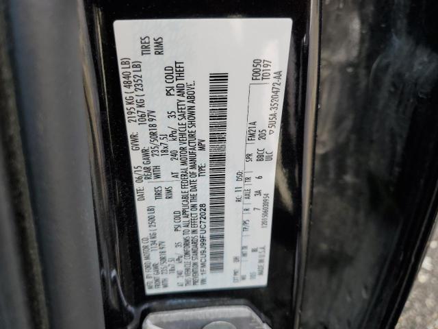 2015 FORD ESCAPE TIT - 1FMCU9J99FUC72028