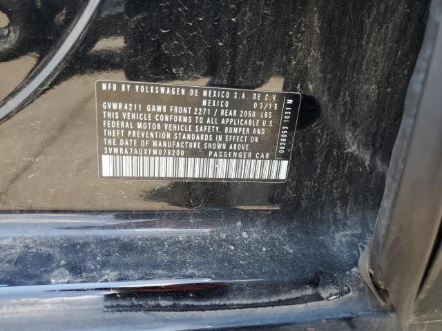 2015 VOLKSWAGEN GOLF TDI 3VWRA7AUXFM076200