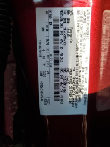 2014 FORD FOCUS SE - 1FADP3F20EL268341