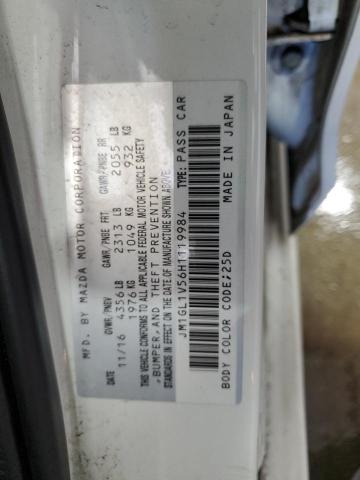 2017 MAZDA 6 TOURING JM1GL1V56H1119984