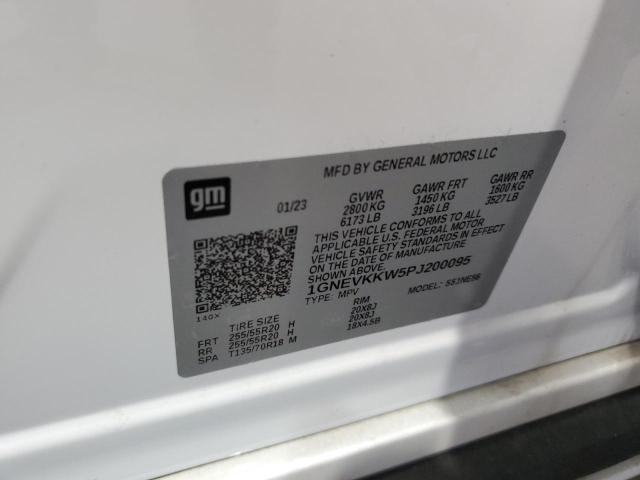 2023 CHEVROLET TRAVERSE PREMIER 1GNEVKKW5PJ200095