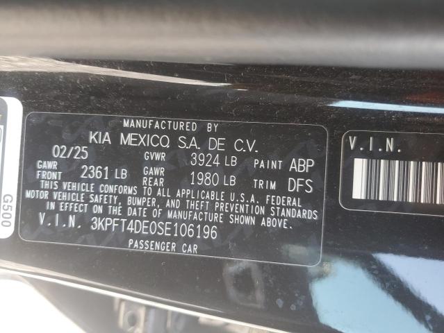 2025 KIA K4 LX - 3KPFT4DE0SE106196