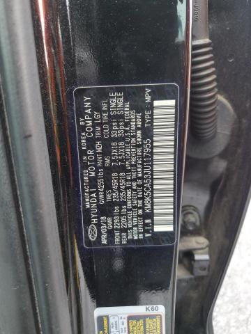2018 HYUNDAI KONA ULTIM KM8K5CA53JU117955
