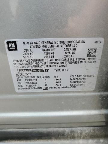 2025 BUICK ENVISION P LRBFZKE4XSD002131