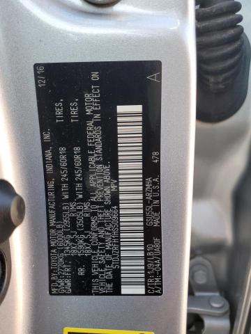 2017 TOYOTA HIGHLANDER 5TDJZRFH1HS509664