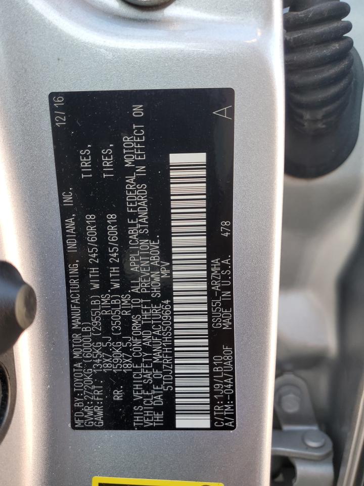 TOYOTA HIGHLANDER SE