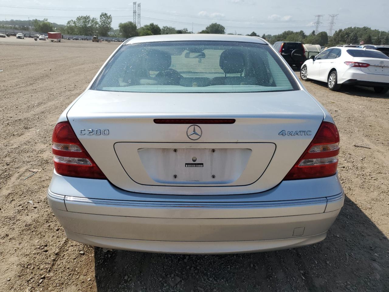 Lot #3298191034 2007 MERCEDES-BENZ C 280 4MAT