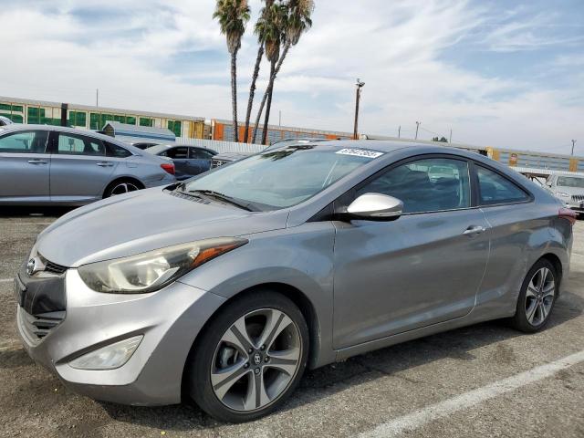 HYUNDAI ELANTRA CO 2014 gray coupe gas KMHDH6AH2EU025141 photo #1