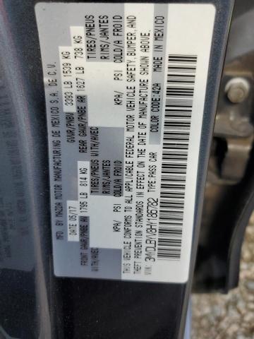 2017 TOYOTA YARIS IA 3MYDLBYV8HY186782