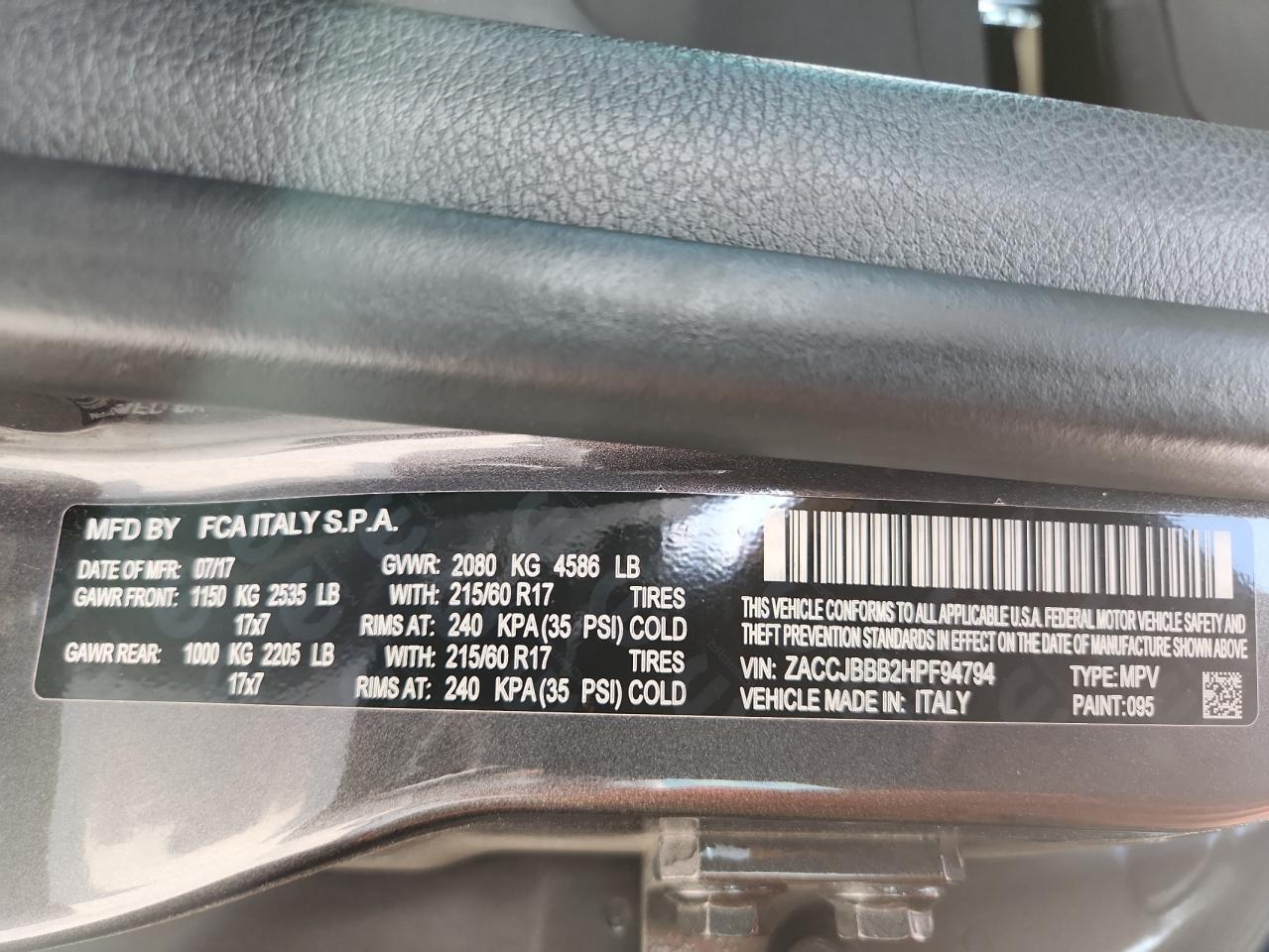 JEEP RENEGADE LATITUDE