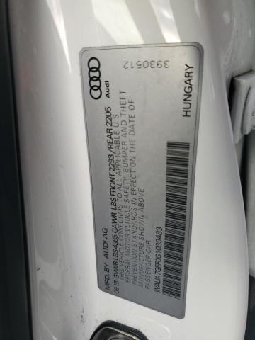 2016 AUDI A3 PREMIUM WAUA7GFF0G1039483