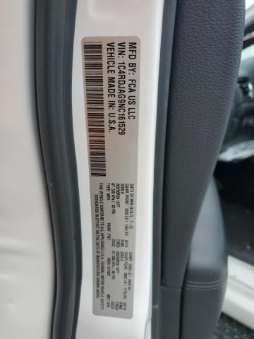 2022 DODGE DURANGO SX 1C4RDJAG9NC161529
