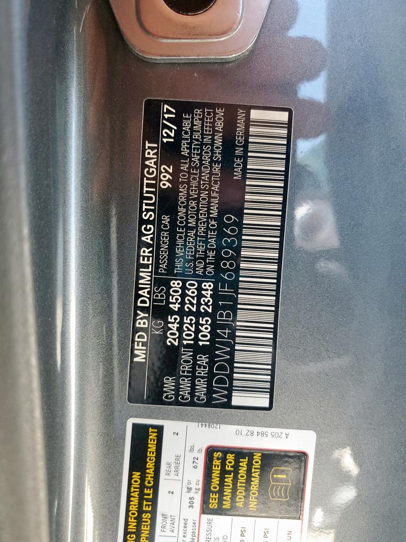 2018 MERCEDES-BENZ C 300 - WDDWJ4JB1JF689369