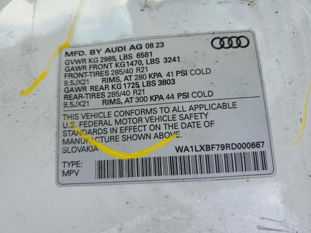 2024 AUDI Q7 PREMIUM WA1LXBF79RD000667