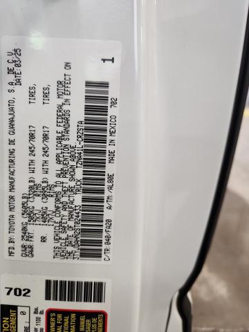 2025 TOYOTA TACOMA XTRACAB 3TYJDAHN2ST024433
