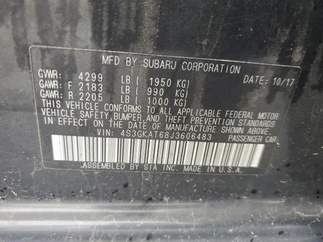 2018 SUBARU IMPREZA LI 4S3GKAT68J3606483