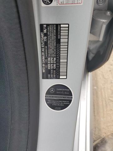 2019 MERCEDES-BENZ E 300 WDDZF4JB2KA530020