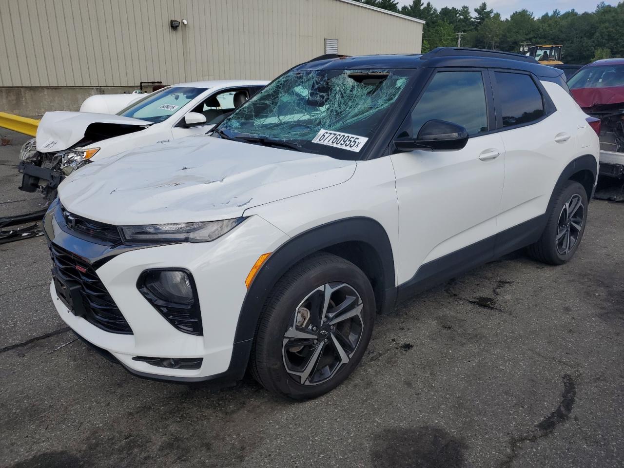 Lot #3227024903 2021 CHEVROLET TRAILBLAZE