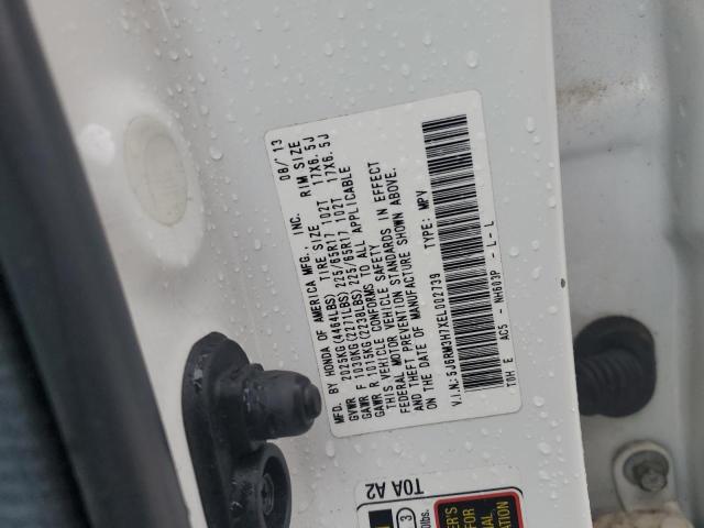 2014 HONDA CR-V EXL - 5J6RM3H7XEL002739