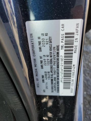 2015 MAZDA 6 SPORT - JM1GJ1U54F1211857