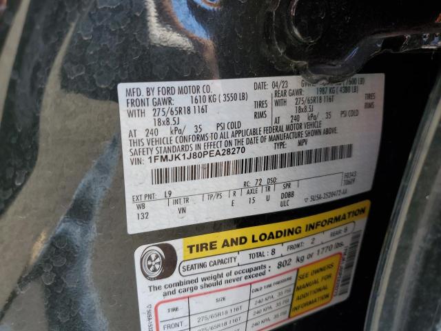 2023 FORD EXPEDITION 1FMJK1J80PEA28270