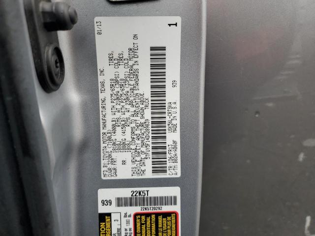 2013 TOYOTA TUNDRA DOU - 5TFUY5F14DX289839