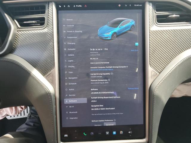 2019 TESLA MODEL S - 5YJSA1E47KF331329