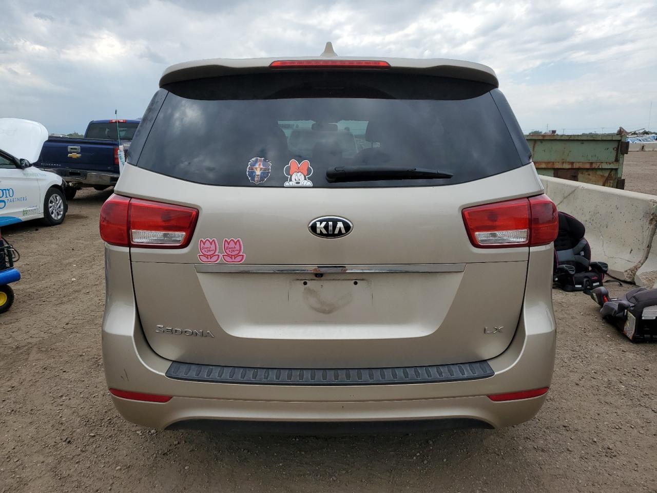 Lot #3248494534 2017 KIA SEDONA LX