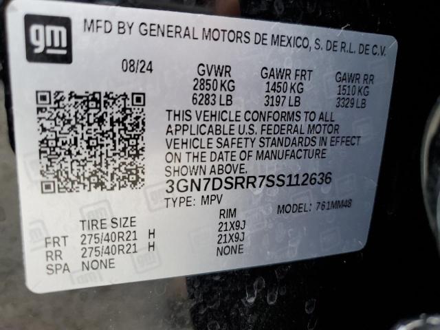 2025 CHEVROLET EQUINOX RS 3GN7DSRR7SS112636