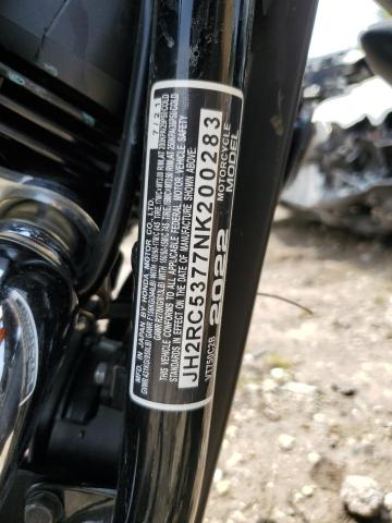 2022 HONDA VT750 C2B JH2RC5377NK200283