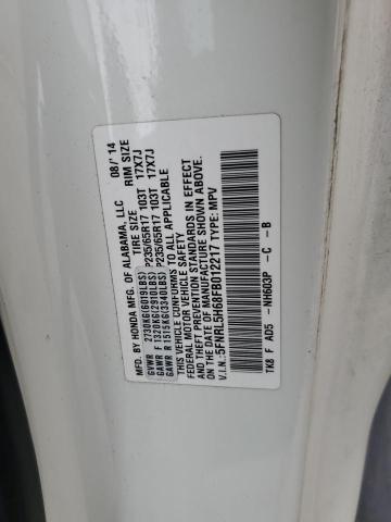 2015 HONDA ODYSSEY EX - 5FNRL5H68FB012217