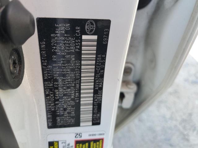 2020 TOYOTA CAMRY SE 4T1M11AK0LU907280