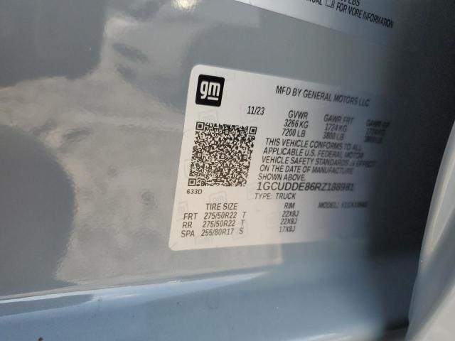 2024 CHEVROLET SILVERADO K1500 LT 1GCUDDE86RZ188981