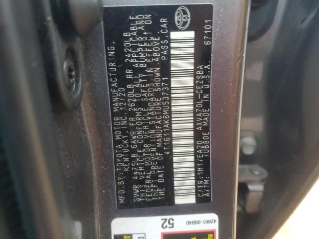 2021 TOYOTA CAMRY SE #3291355144