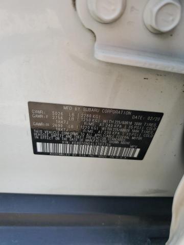 2020 SUBARU OUTBACK LI 4S4BTGND4L3182756