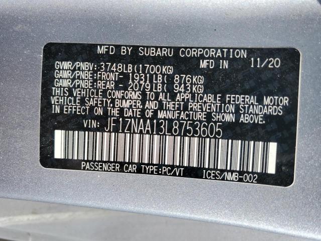 2020 TOYOTA 86 JF1ZNAA13L8753605