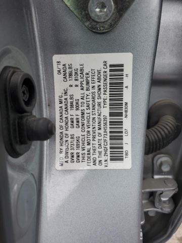 2018 HONDA CIVIC EX 2HGFC2F73JH556397