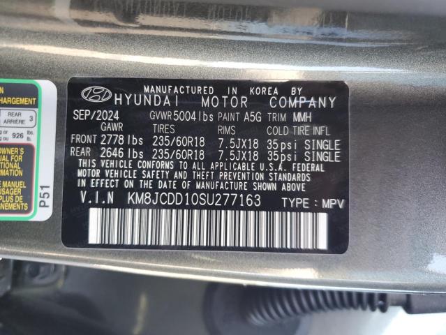 2025 HYUNDAI TUCSON SEL - KM8JCDD10SU277163