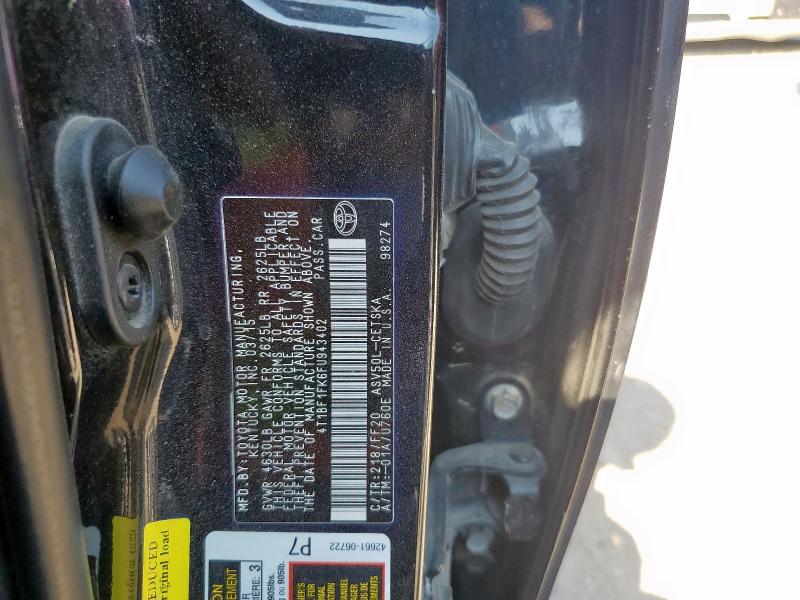 2015 TOYOTA CAMRY LE 4T1BF1FK6FU943402