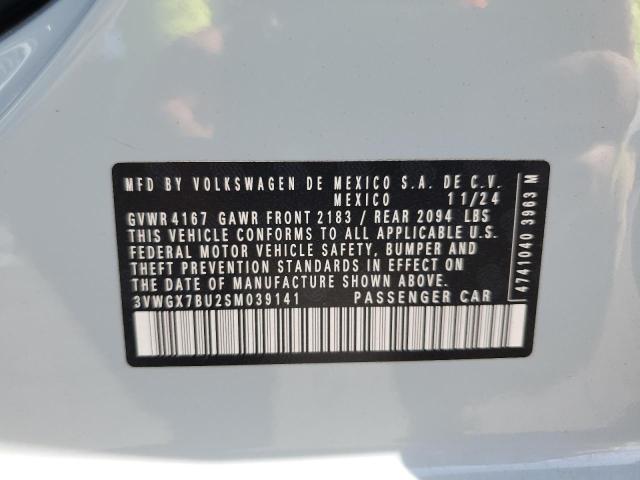 2025 VOLKSWAGEN JETTA SEL 3VWGX7BU2SM039141