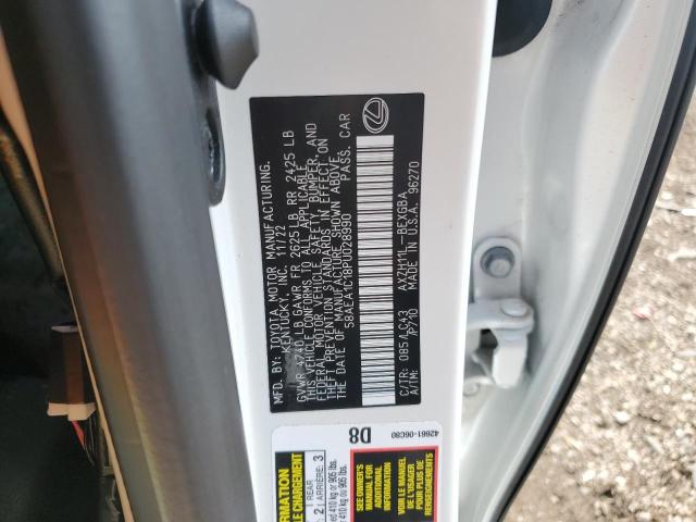 2023 LEXUS ES 300H BA 58AEA1C18PU028990