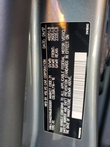 2018 VOLVO S60 PLATIN LYV402TM9JB156991