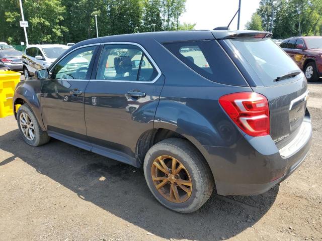 CHEVROLET EQUINOX LS 2017 gray 4dr spor gas 2GNFLEEK0H6120836 photo #3