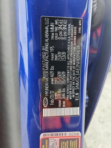 2022 HYUNDAI TUCSON SEL - 5NMJC3AE2NH099838