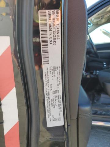 2020 DODGE DURANGO SSV 1C4SDJFTXLC368130