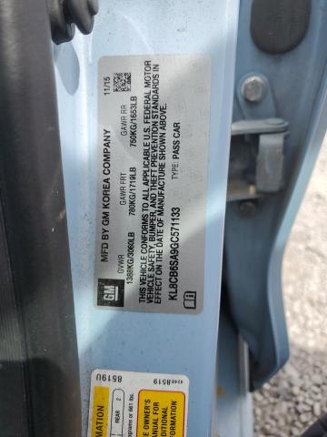 2016 CHEVROLET SPARK LS KL8CB6SA9GC571133