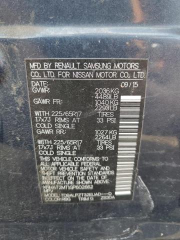 2016 NISSAN ROGUE S - KNMAT2MT1GP602662