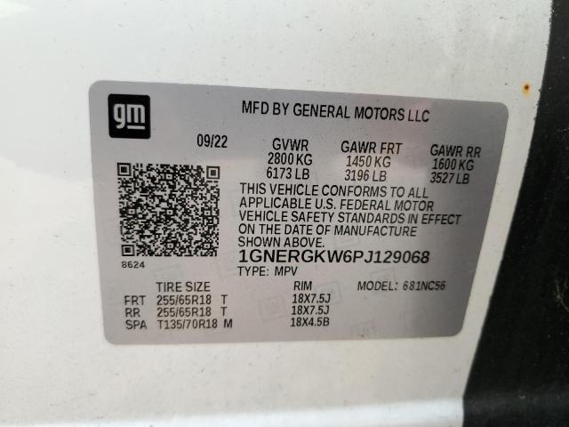 2023 CHEVROLET TRAVERSE L - 1GNERGKW6PJ129068