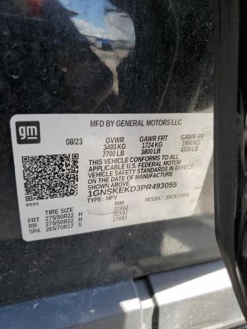 2023 CHEVROLET SUBURBAN K1500 RST #3305214021